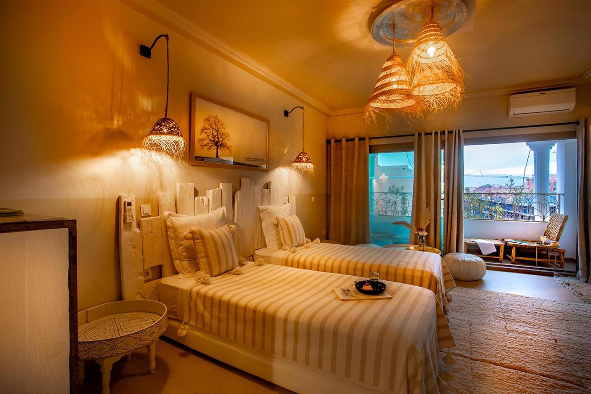 Les Tanneurs Penthouse Marrakech Apartment Marrakesh Bagian luar foto