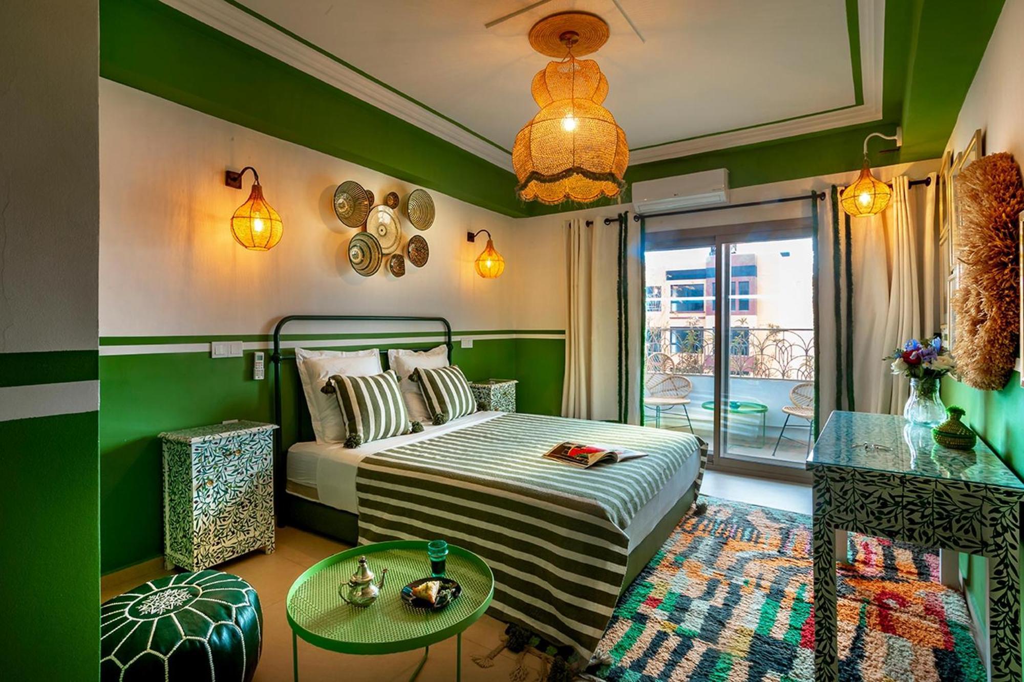 Les Tanneurs Penthouse Marrakech Apartment Marrakesh Bagian luar foto