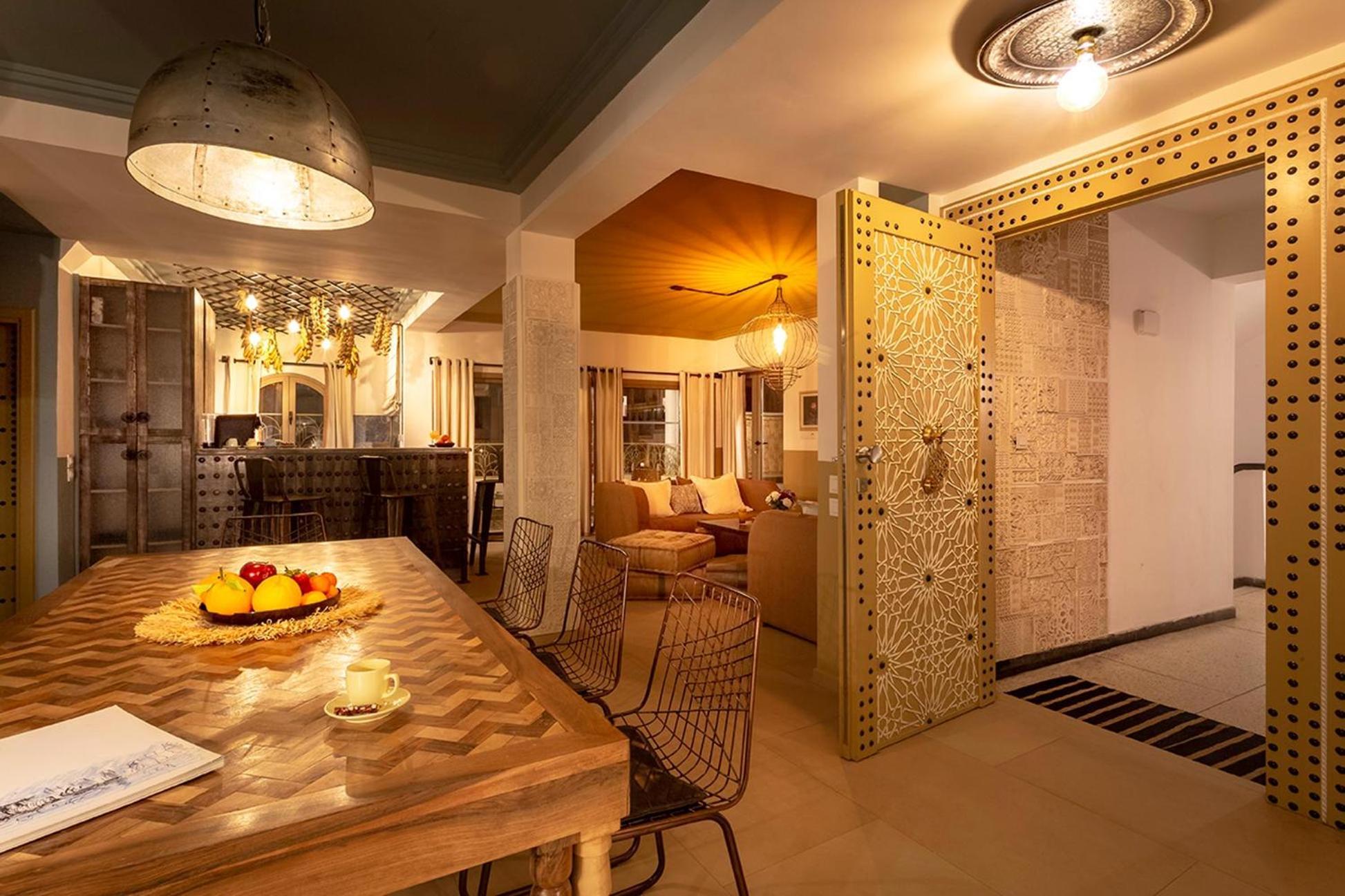 Les Tanneurs Penthouse Marrakech Apartment Marrakesh Bagian luar foto