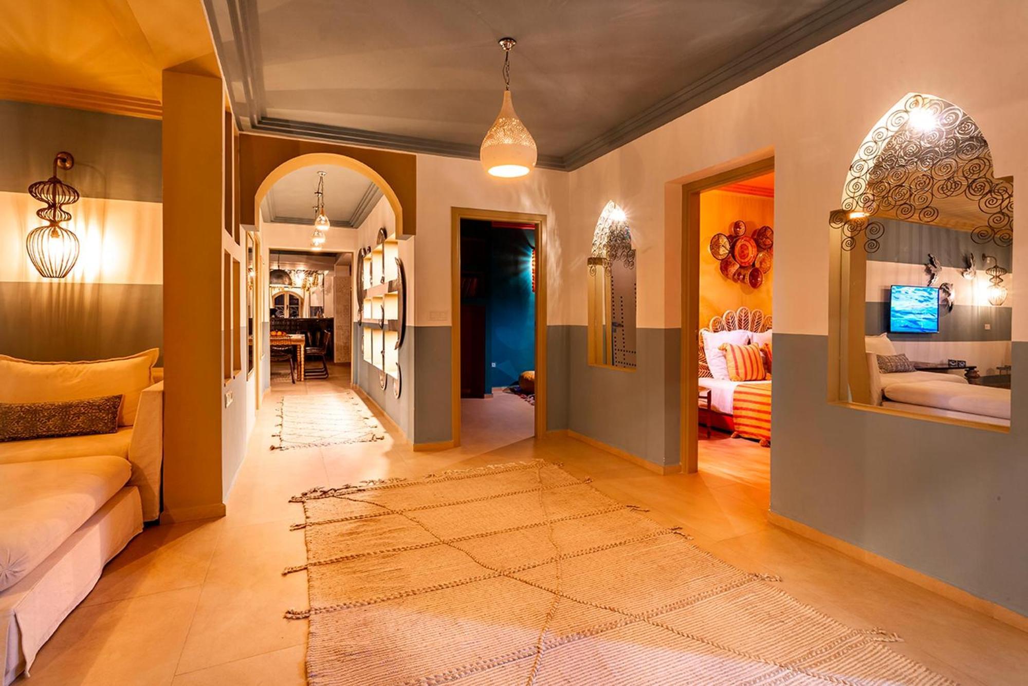 Les Tanneurs Penthouse Marrakech Apartment Marrakesh Bagian luar foto