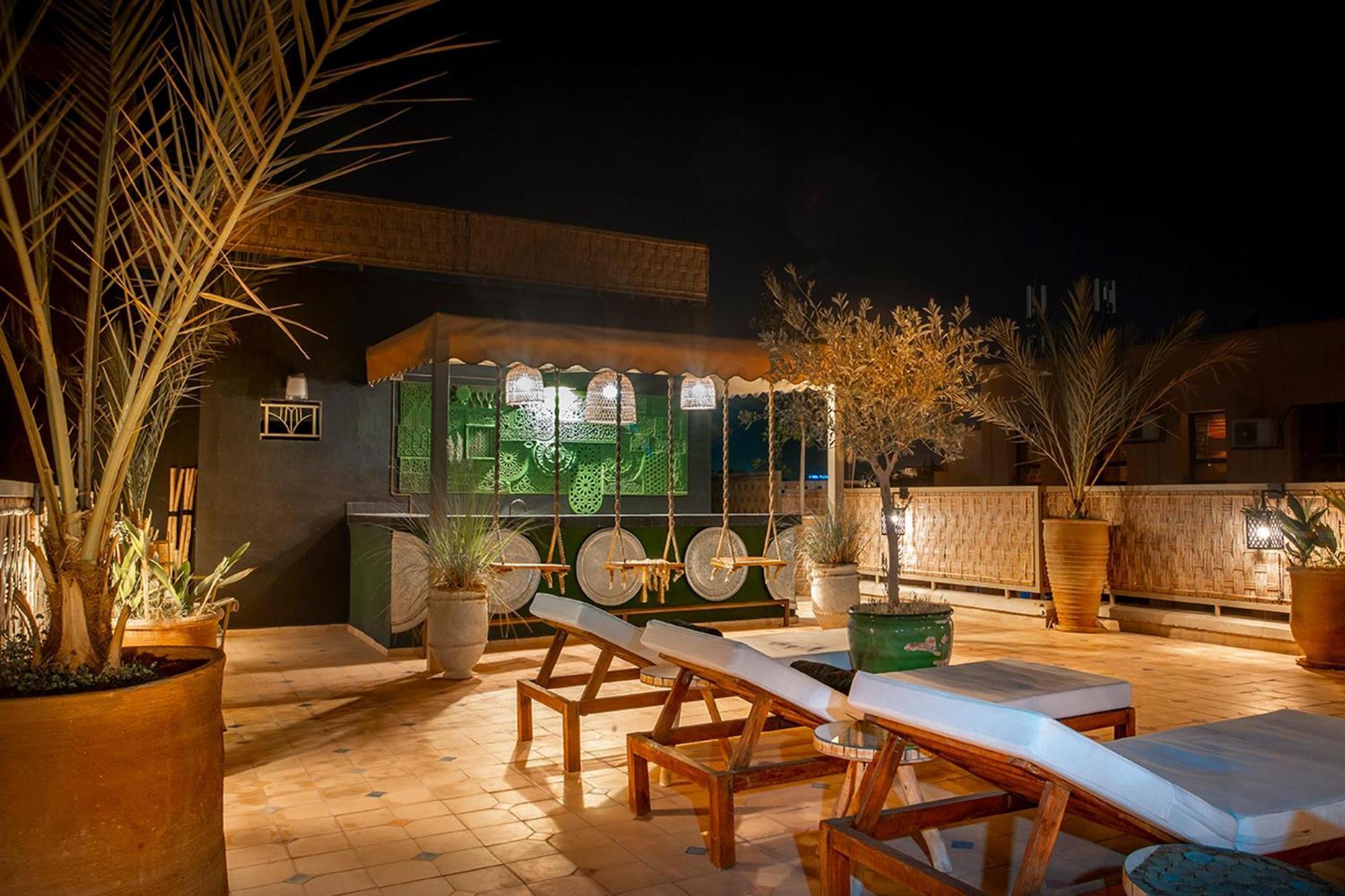 Les Tanneurs Penthouse Marrakech Apartment Marrakesh Bagian luar foto