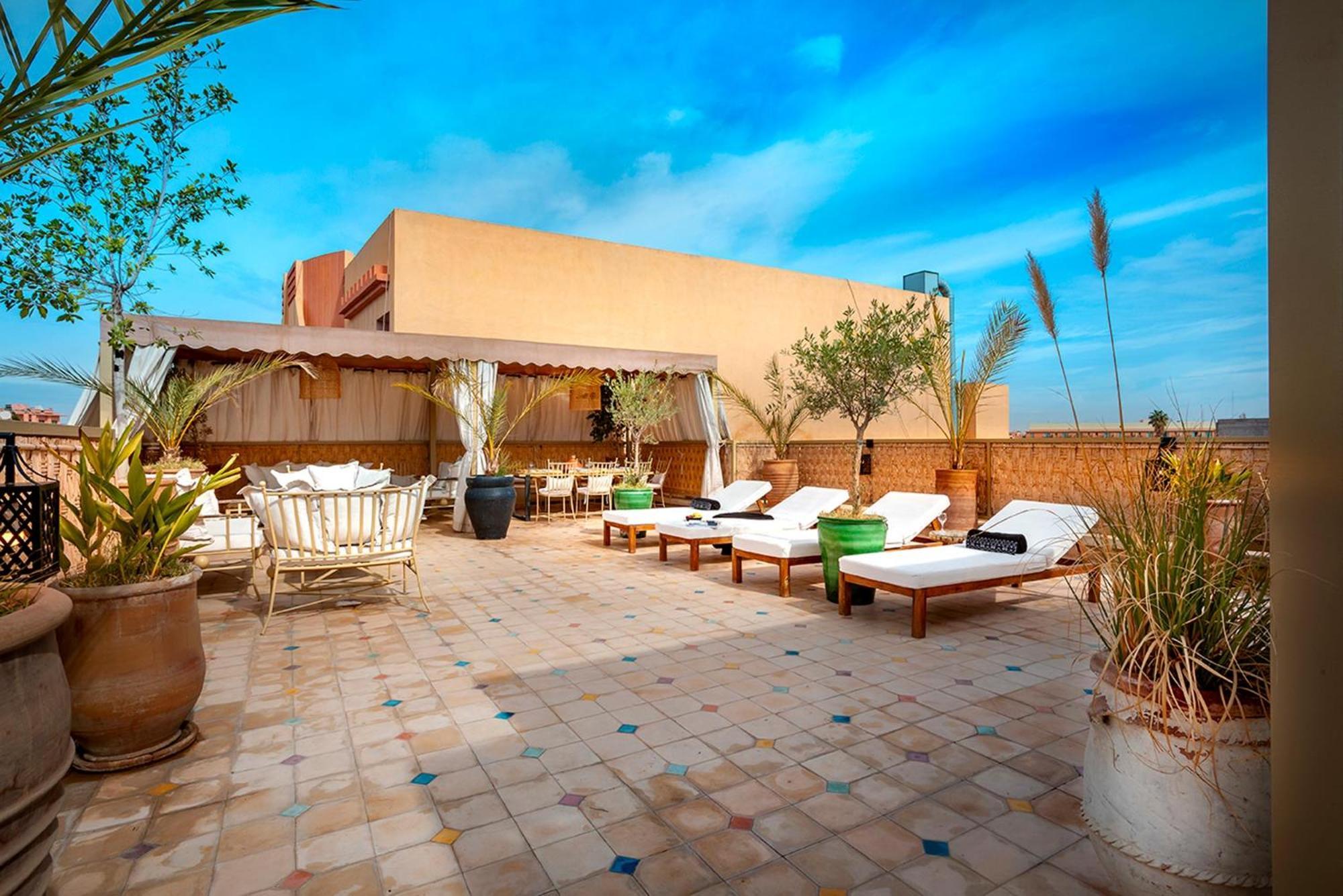 Les Tanneurs Penthouse Marrakech Apartment Marrakesh Bagian luar foto