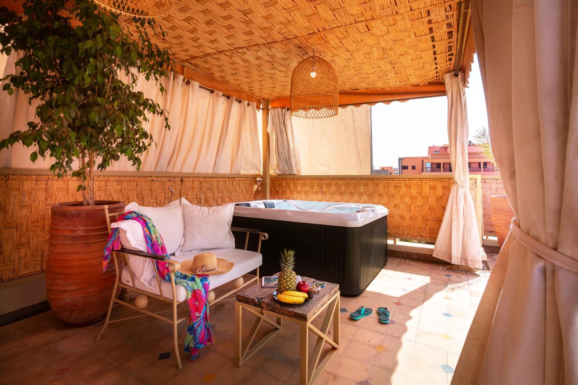 Les Tanneurs Penthouse Marrakech Apartment Marrakesh Bagian luar foto