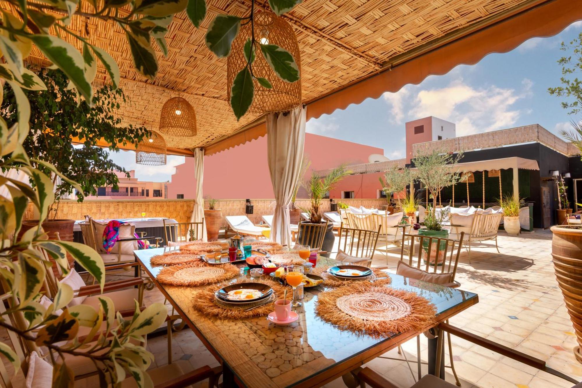 Les Tanneurs Penthouse Marrakech Apartment Marrakesh Bagian luar foto